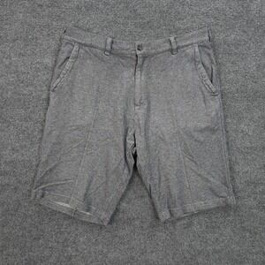 Tilley Shorts Mens 34 Gray Cotton Chino Casual Travel Hiking Outdoors Summer